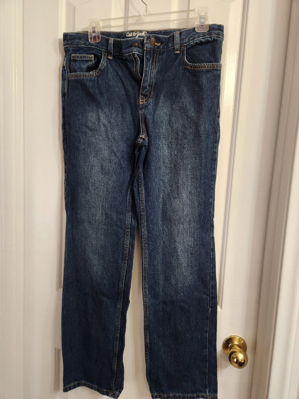 Cat & Jack Boy’s Straight Fit Indigo Blue Jeans